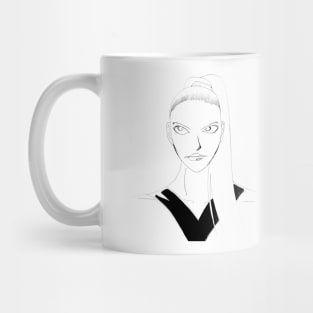 anya taylor joy sketch Mug